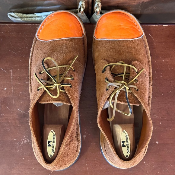 Brother Erongo Vellies Honey Suede Orange Cap Toe main image 7